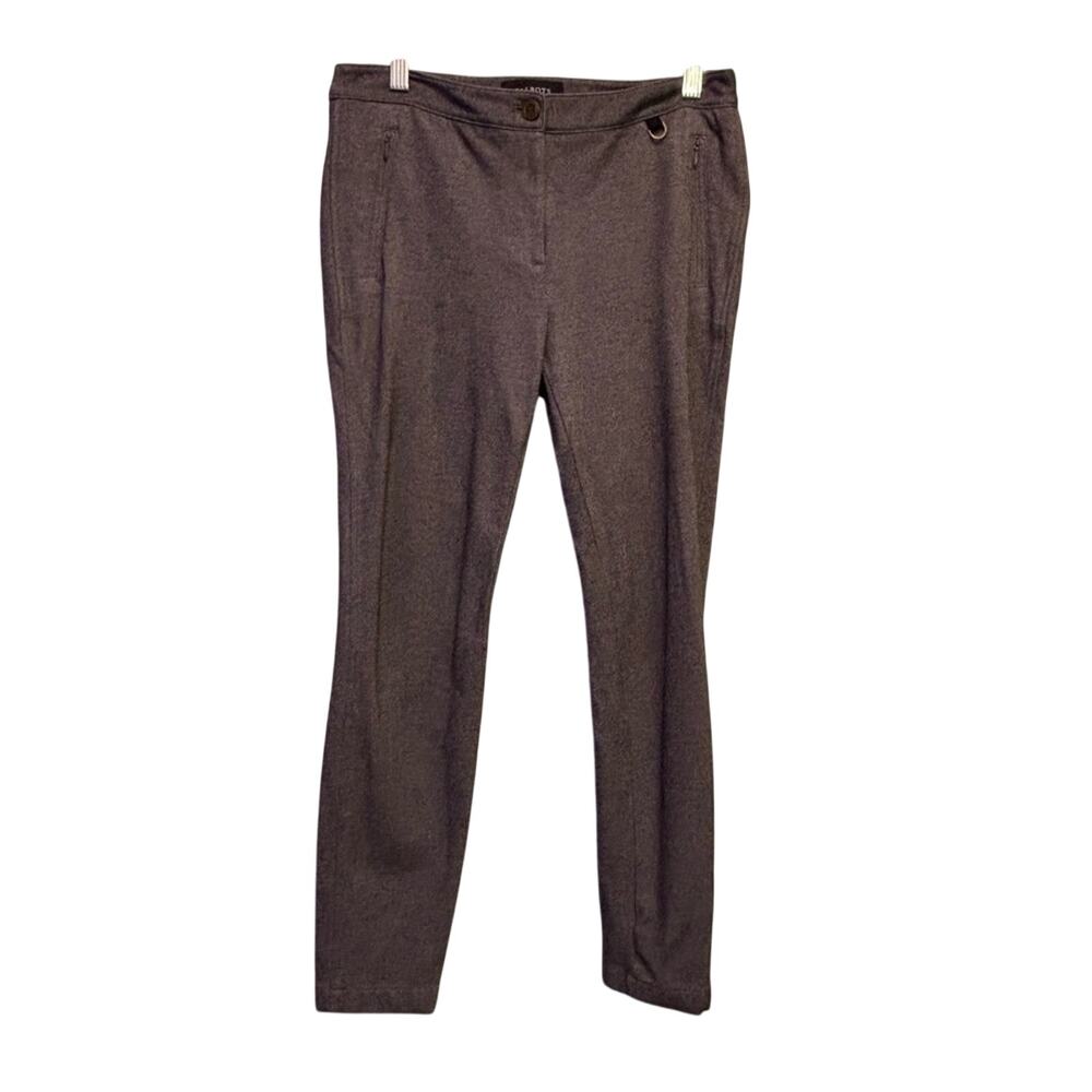 Talbots Women’s Gray Stretch Skinny Ankle Pants Size 4P